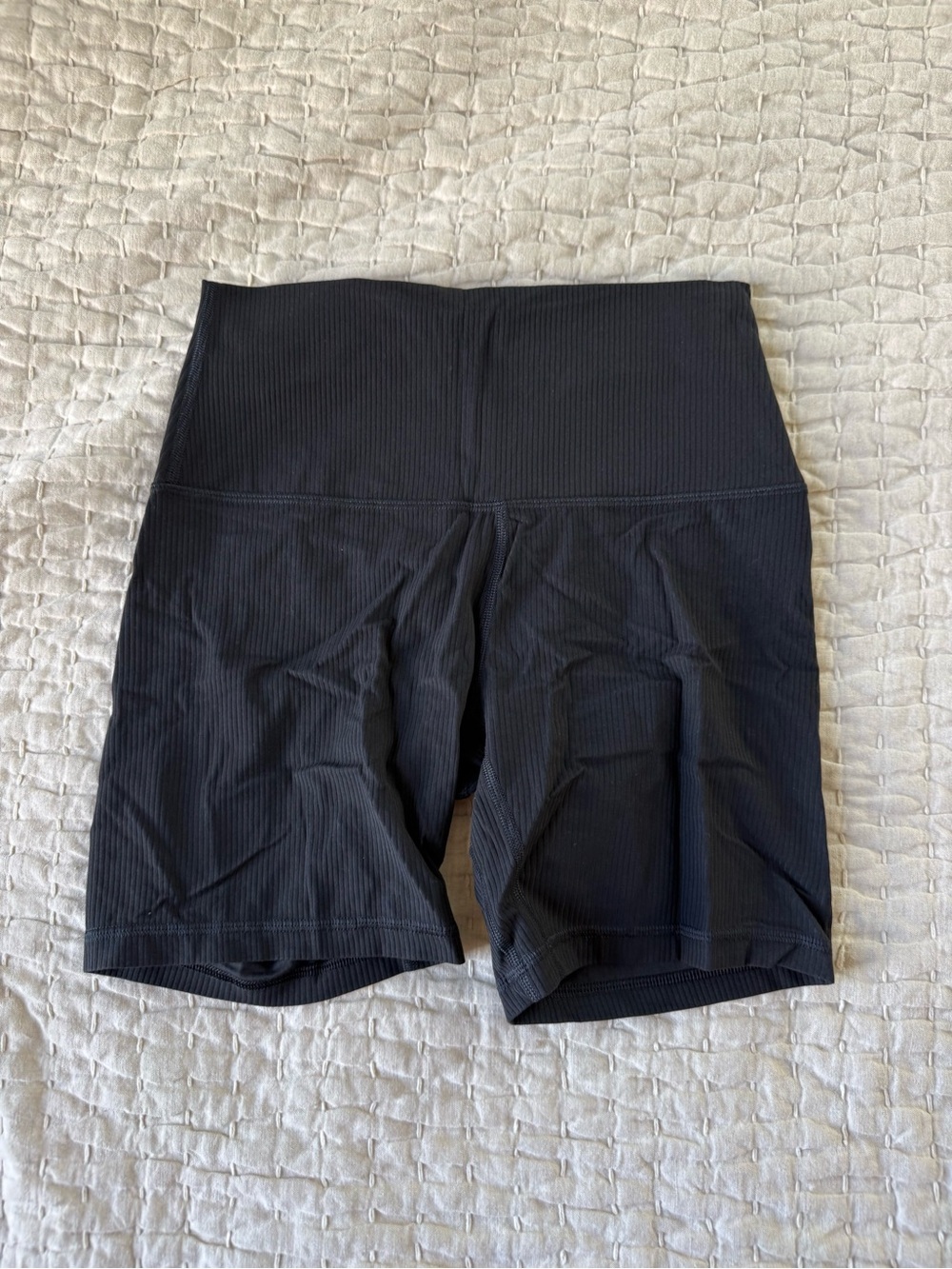 Lululemon ribbed biker shorts